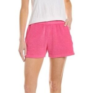 NWT Anthropologie Sundry Sherpa Shorts Hot Pink size 2/medium